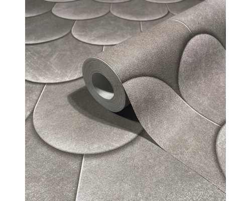 Rouleau de papier peint avec motif écailles