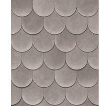 Carreaux de céramique aspect écailles de poisson pour décoration murale