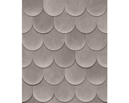 Carreaux de céramique aspect écailles de poisson pour décoration murale