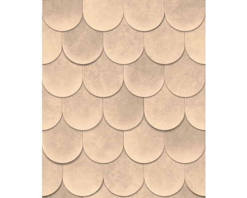 Carrelage avec motif écailles de poisson