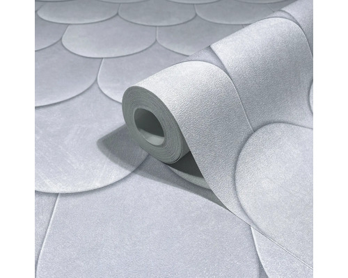 Rouleau de papier peint avec motif d''écailles de poisson