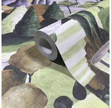 Rouleau de papier peint avec motif de paysage