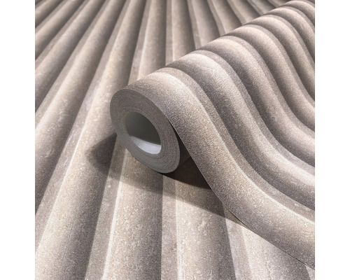 Rouleau de papier peint avec des nervures verticales