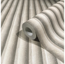 Rouleau de papier peint avec motif ondulé tridimensionnel