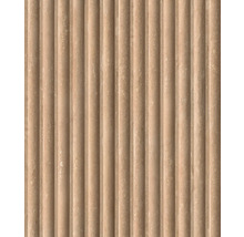 Fliesenwand mit vertikalen Rippen