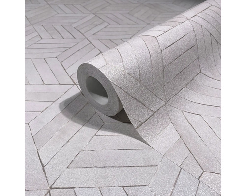 Tapetenrolle mit geometrischem Muster