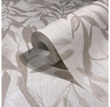 Tapetenrolle mit Blattmuster