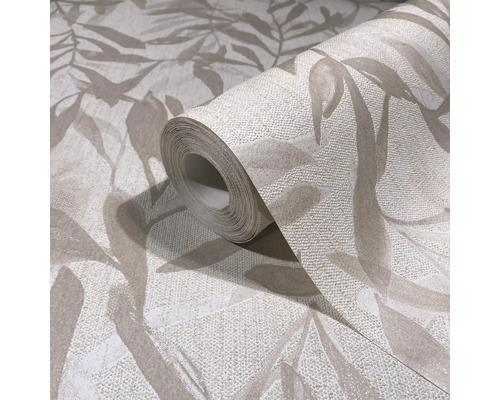 Tapetenrolle mit Blattmuster