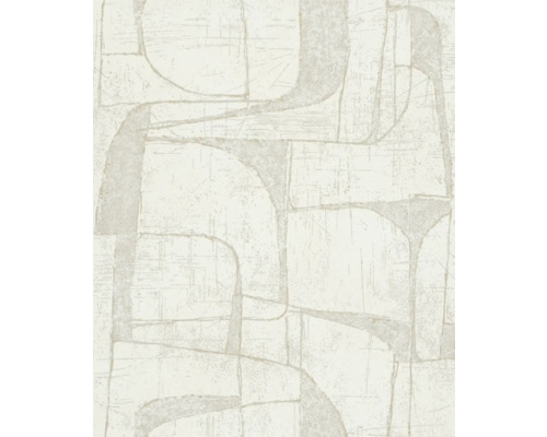 Vliestapete 82450 Leyla Abstrakt beige Tapete mit abstraktem Muster für die Wandgestaltung