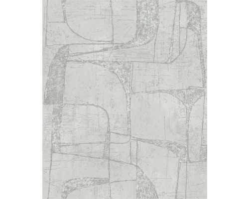 Vliestapete 82452 Leyla Abstrakt grau Tapete mit abstraktem Muster