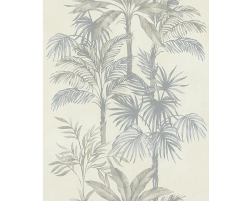 Vliestapete 82455 Leyla Jungle beige Tapete mit Palmenmuster