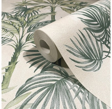 Tapetenrolle mit Palmenmuster