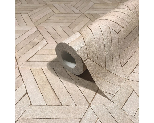 Rouleau de papier peint avec motif de pierre