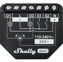 Schéma de câblage Shelly Gen3