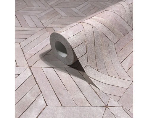 Rolle Tapete mit Steinmuster