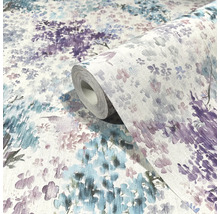 Rouleau de papier peint à motif floral