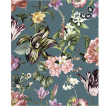 Papier peint à fleurs avec motif floral pour la décoration intérieure