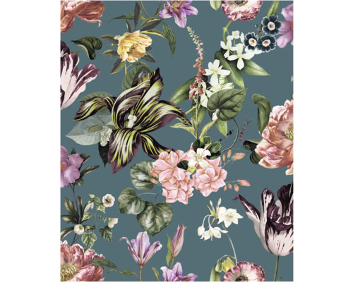 Papier peint à fleurs avec motif floral pour la décoration intérieure