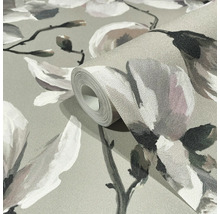 Rouleau de papier peint à motif floral