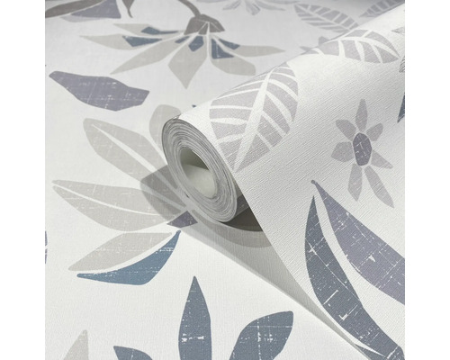 Rouleau de papier peint à motif floral