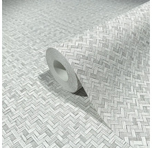 Rouleau de papier peint avec motif tressé