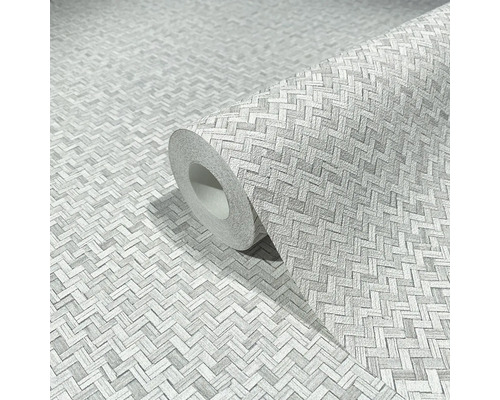 Rouleau de papier peint avec motif tressé