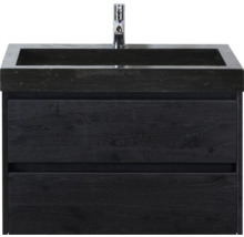 Meuble-lavabo avec deux tiroirs et robinetterie