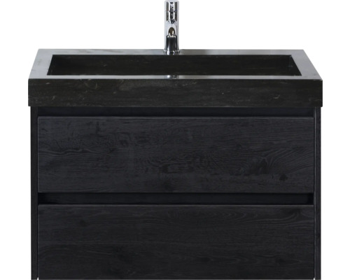 Meuble-lavabo avec deux tiroirs et robinetterie