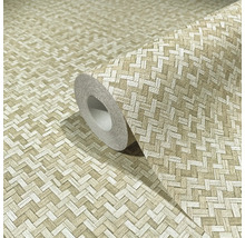 Rouleau de papier peint avec motif tressé