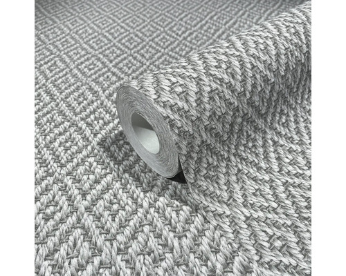 Rouleau de papier peint avec motif tressé