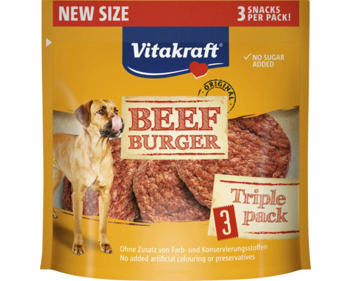 Hundesnack Vitakraft Beef Burger 3 Stück