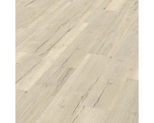 Vinylboden Halifax Eiche weiss Landhausdiele 1292 x 193 x 7,5 mm Holzboden mit hellem Holzdekor