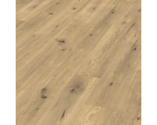 Nahaufnahme von Laminatboden mit Holzstruktur