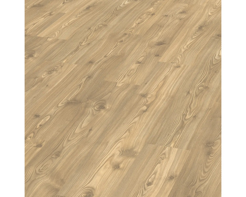Stratifié Nature Sense épicéa du Canada plancher maison de campagne 1292 x 193 x 7 mm Disposition de plancher stratifié avec structure en bois