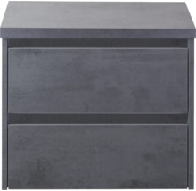 Meuble sous-lavabo avec deux tiroirs