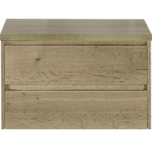 Meuble sous-lavabo avec deux tiroirs