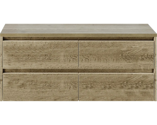Kommode mit vier Schubladen im Holzdesign