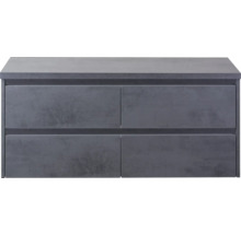 Meuble sous-lavabo avec quatre tiroirs