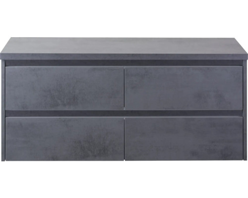 Meuble sous-lavabo avec quatre tiroirs