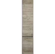 Armoire en bois avec deux sections