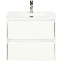 Meuble sous-vasque avec deux tiroirs et robinetterie