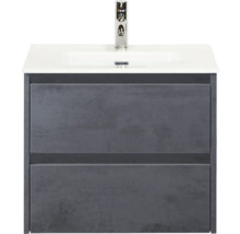 Meuble sous-lavabo avec lavabo et robinet