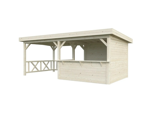 Pavillon de jardin en bois avec comptoir