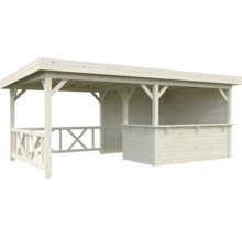 Holz Pavillon mit Bar