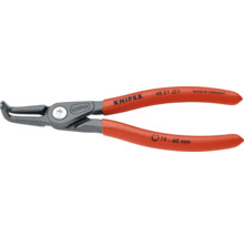 Knipex Sicherungsringzange für Innenringe mit 90 Grad abgewinkelten Spitzen