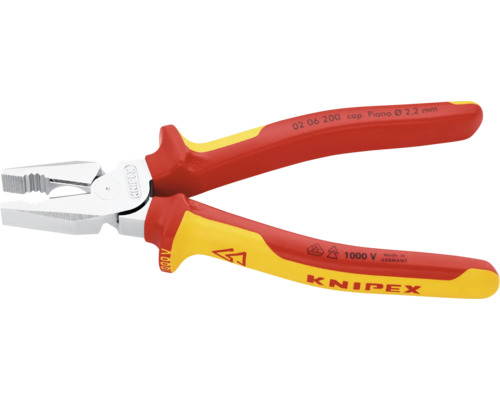 Pince universelle Knipex avec poignées multi-composants