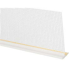 Baumit Anputzdichtleiste Compact-Pro Hart-und Weich-PVC selbstklebend und Gewebe (12,5 mm) für Fenster und Türen 2400 x 17,8 mm
