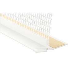 Baumit Anputzdichtleiste Compact-Pro Hart-und Weich-PVC selbstklebend und Gewebe (12,5 mm) für Fenster und Türen 2400 x 17,8 mm