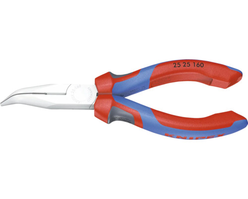 Knipex Flachrundzange mit Schneide 160 mm