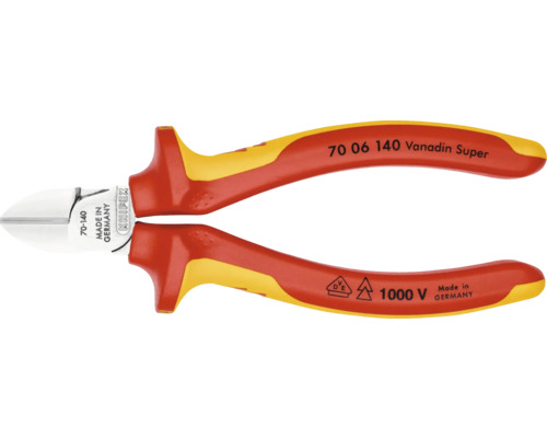 Knipex Pince coupante de côté avec poignées multi-composants